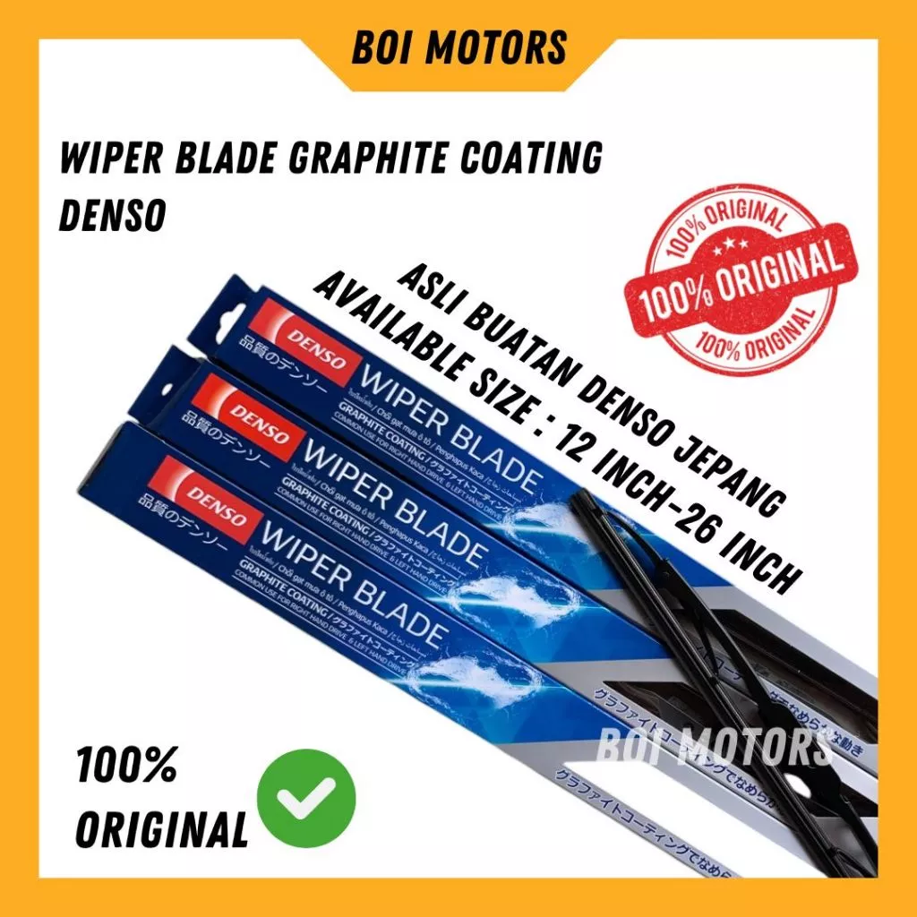Denso wiper blades DCS-G014 DCS-G016 DCS-G017 DCS-G018 DCS-G020 DCS-G022 DCS-G024 DCS-G026 - Image 5